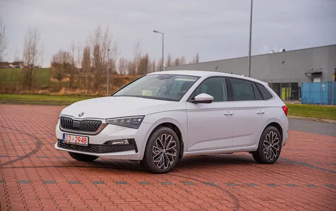 dolnośląskie Skoda Scala cena 75900 przebieg: 50000, rok produkcji 2021 z Głogów